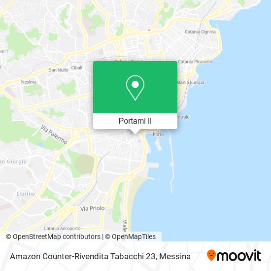 Mappa Amazon Counter-Rivendita Tabacchi 23