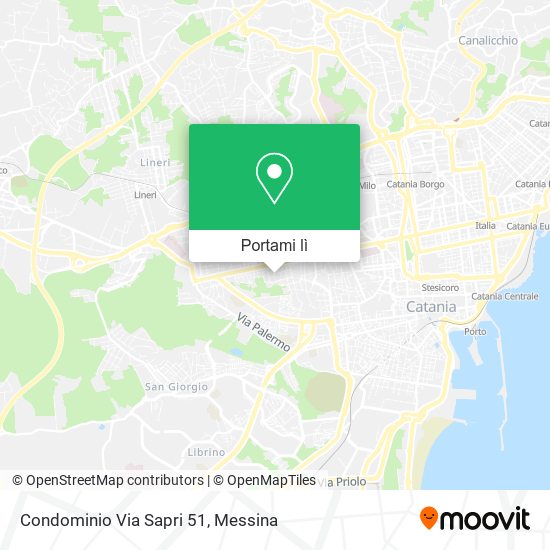 Mappa Condominio Via Sapri 51