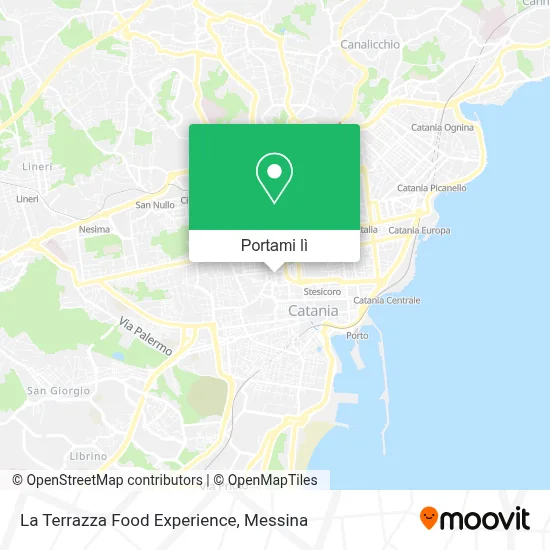 Mappa La Terrazza Food Experience