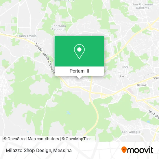 Mappa Milazzo Shop Design