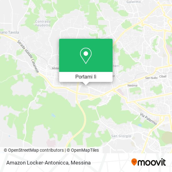 Mappa Amazon Locker-Antonicca