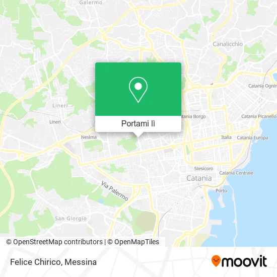 Mappa Felice Chirico