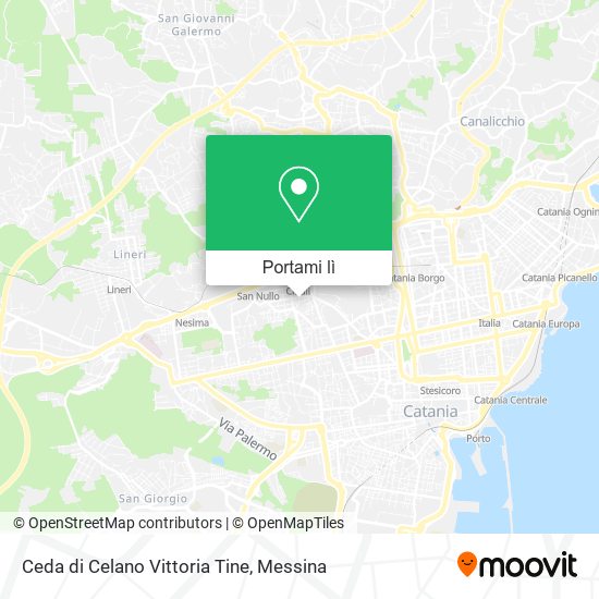 Mappa Ceda di Celano Vittoria Tine