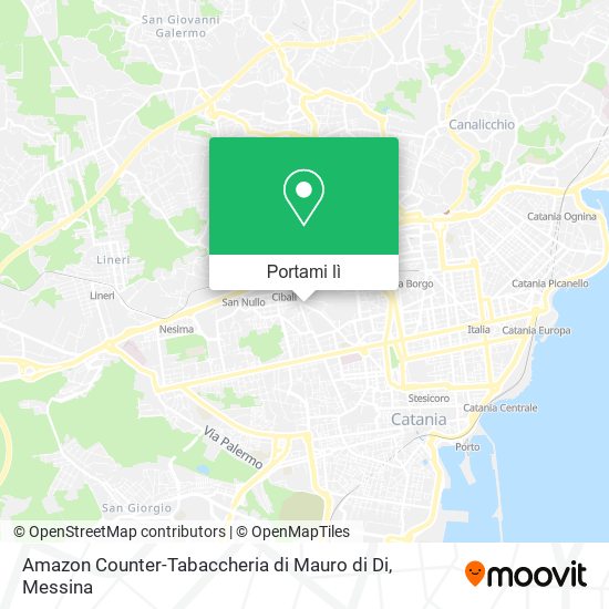 Mappa Amazon Counter-Tabaccheria di Mauro di Di