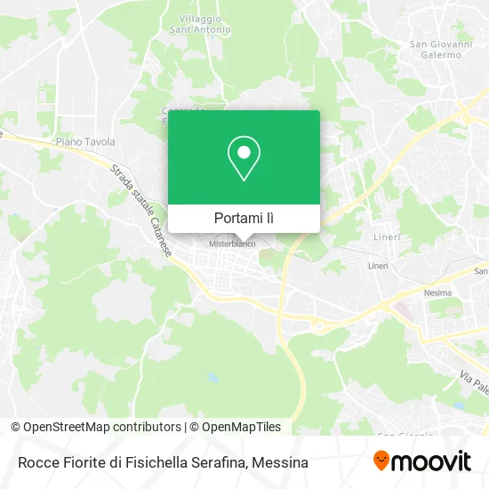 Mappa Rocce Fiorite di Fisichella Serafina