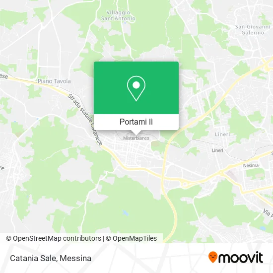Mappa Catania Sale