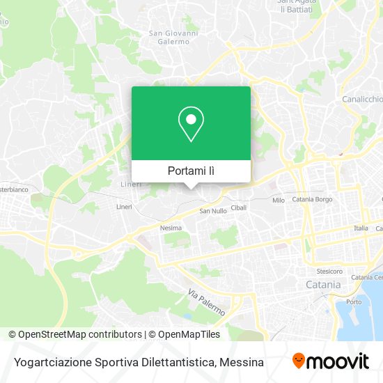 Mappa Yogartciazione Sportiva Dilettantistica