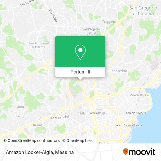 Mappa Amazon Locker-Algia