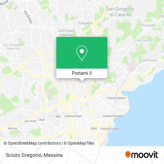 Mappa Sciuto Gregorio