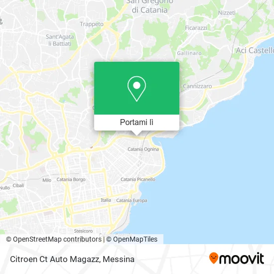 Mappa Citroen Ct Auto Magazz