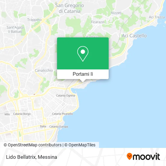 Mappa Lido Bellatrix