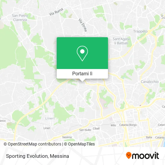 Mappa Sporting Evolution