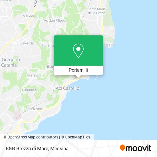 Mappa B&B Brezza di Mare