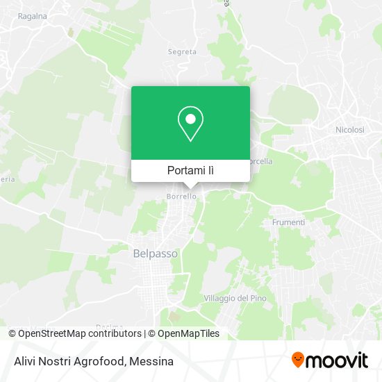 Mappa Alivi Nostri Agrofood
