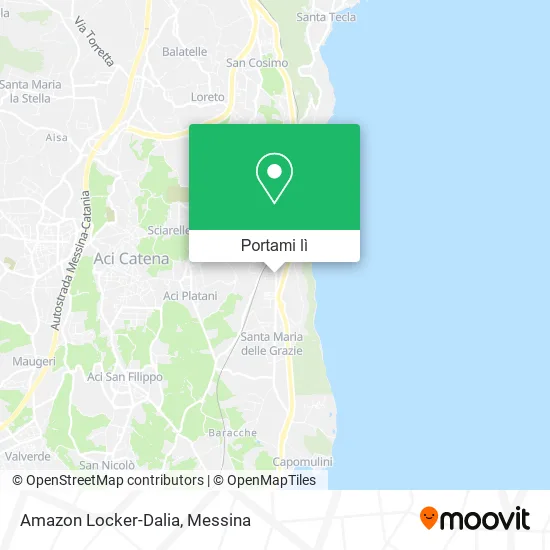 Mappa Amazon Locker-Dalia