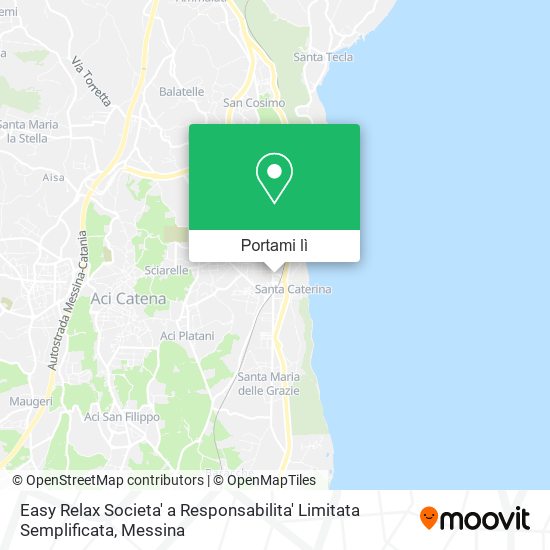 Mappa Easy Relax Societa' a Responsabilita' Limitata Semplificata