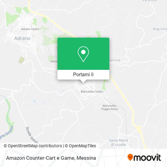 Mappa Amazon Counter-Cart e Game