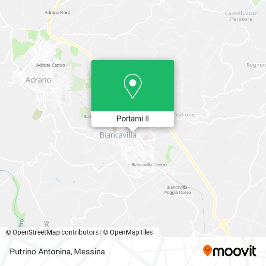 Mappa Putrino Antonina