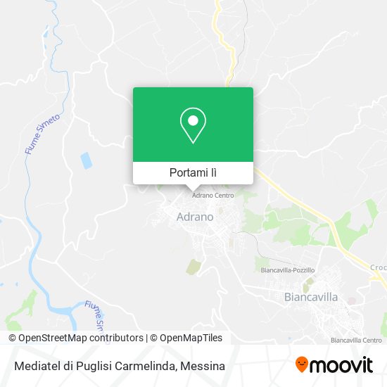 Mappa Mediatel di Puglisi Carmelinda