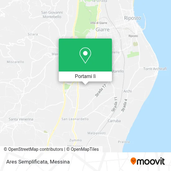 Mappa Ares Semplificata