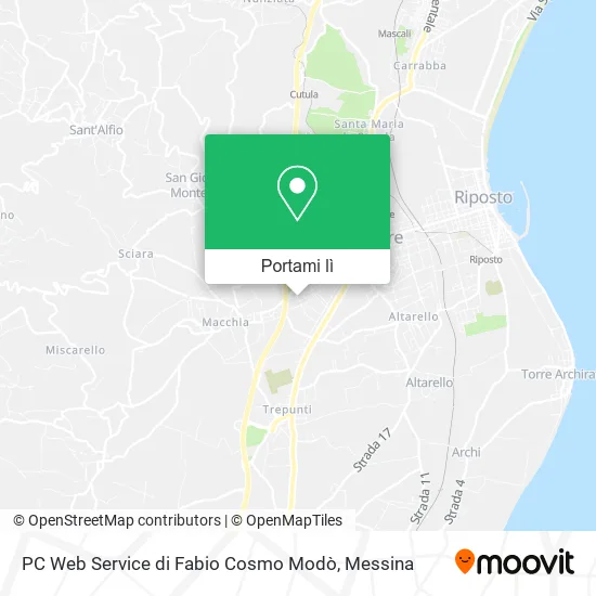 Mappa PC Web Service di Fabio Cosmo Modò