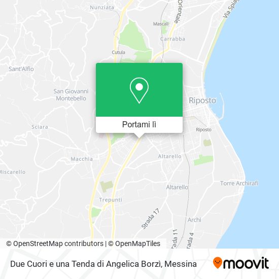 Mappa Due Cuori e una Tenda di Angelica Borzì