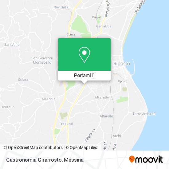 Mappa Gastronomia Girarrosto