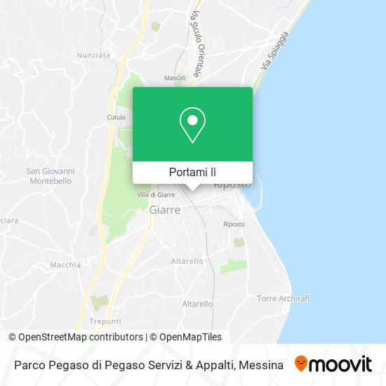 Mappa Parco Pegaso di Pegaso Servizi & Appalti