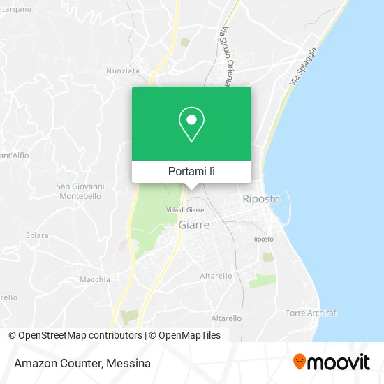 Mappa Amazon Counter