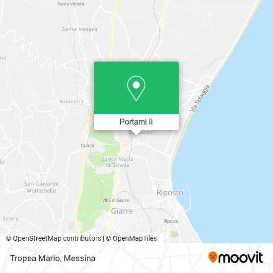 Mappa Tropea Mario