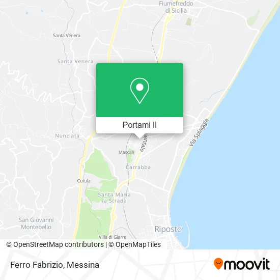 Mappa Ferro Fabrizio