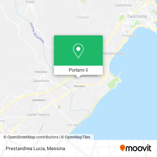 Mappa Prestandrea Lucia