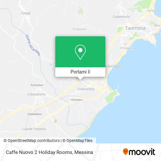 Mappa Caffe Nuovo 2 Holiday Rooms