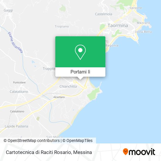 Mappa Cartotecnica di Raciti Rosario