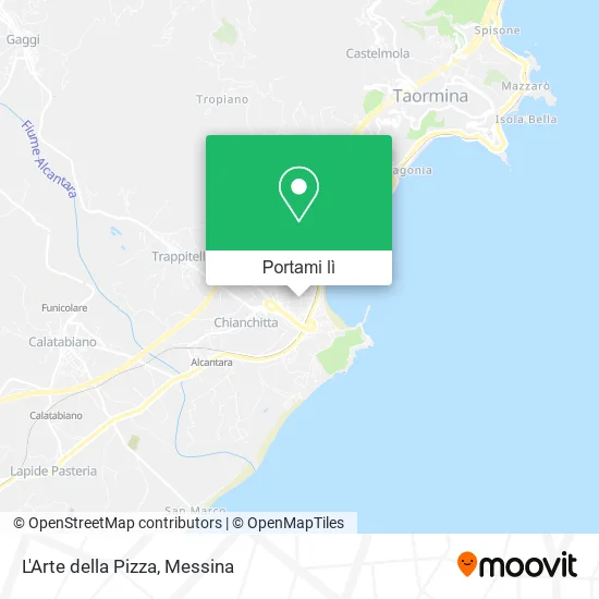 Mappa L'Arte della Pizza