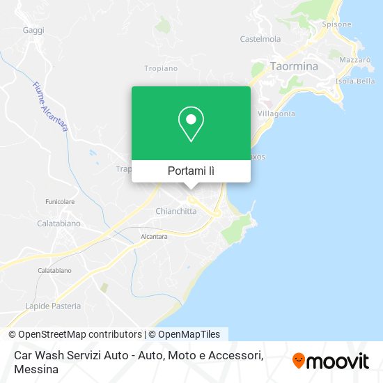 Mappa Car Wash Servizi Auto - Auto, Moto e Accessori