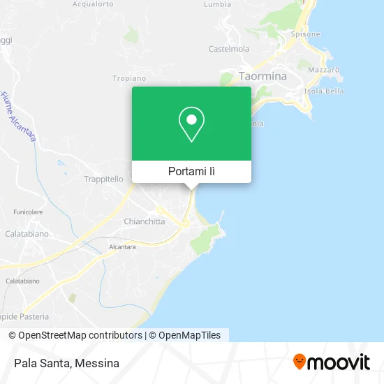 Mappa Pala Santa