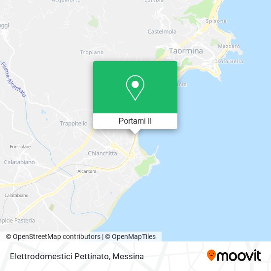 Mappa Elettrodomestici Pettinato