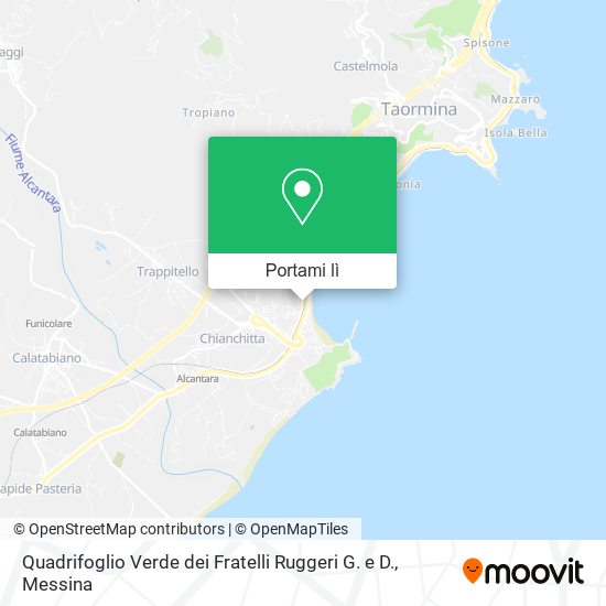 Mappa Quadrifoglio Verde dei Fratelli Ruggeri G. e D.