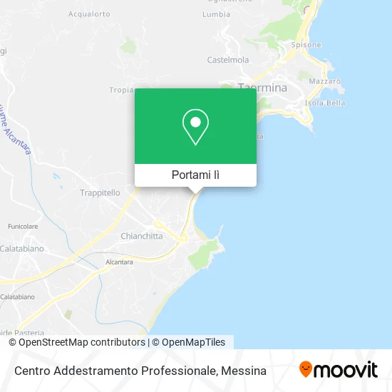 Mappa Centro Addestramento Professionale