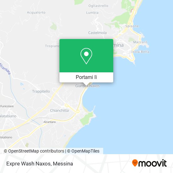 Mappa Expre Wash Naxos