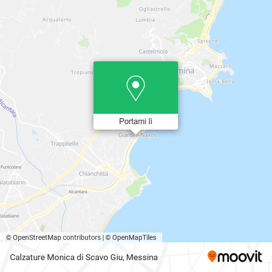 Mappa Calzature Monica di Scavo Giu
