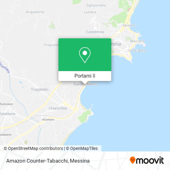 Mappa Amazon Counter-Tabacchi