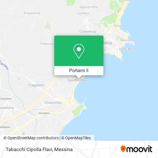 Mappa Tabacchi Cipolla Flavi