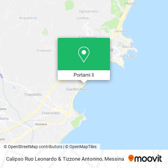 Mappa Calipso Ruo Leonardo & Tizzone Antonino