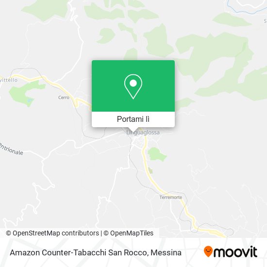 Mappa Amazon Counter-Tabacchi San Rocco