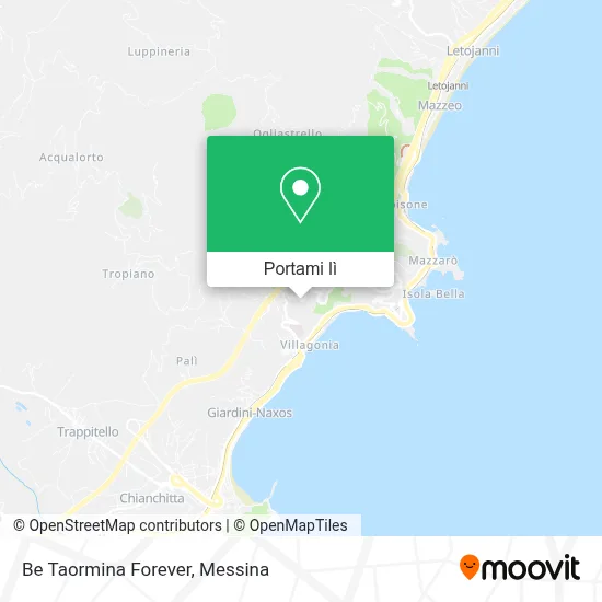 Mappa Be Taormina Forever