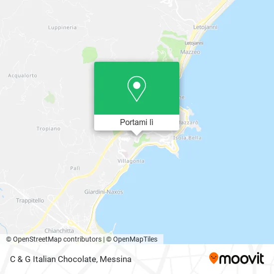 Mappa C & G Italian Chocolate