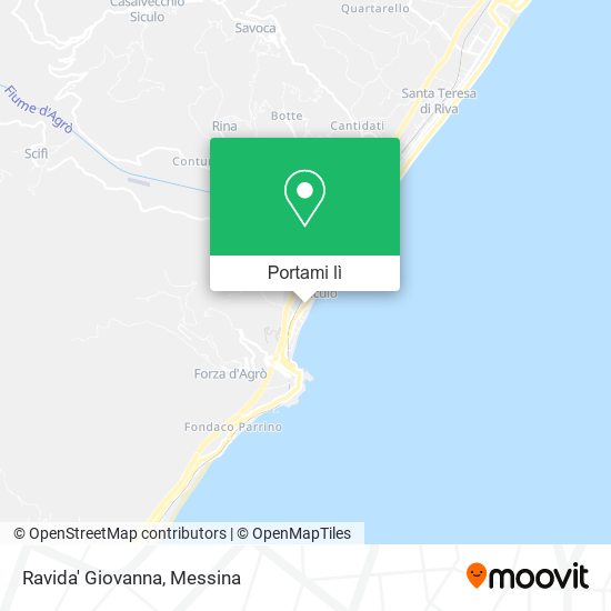 Mappa Ravida' Giovanna