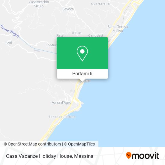 Mappa Casa Vacanze Holiday House